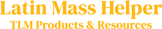 Latin Mass Helper Store logo