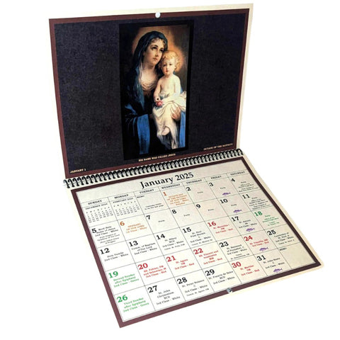 2025 Traditional Catholic Latin Mass Liturgical Calendar – Latin Mass