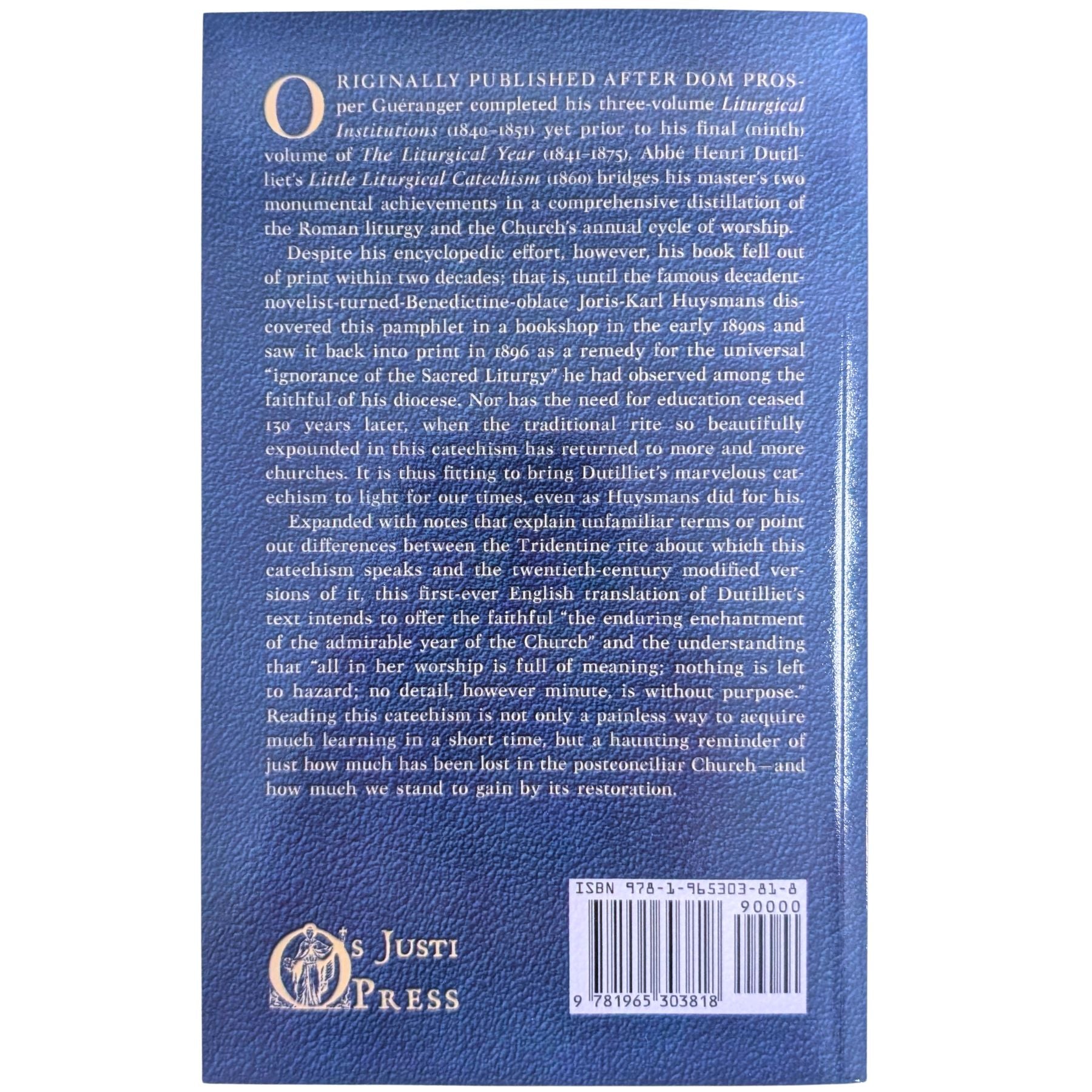 Little Liturgical Catechism — A Guide to the Traditional Roman Liturgy