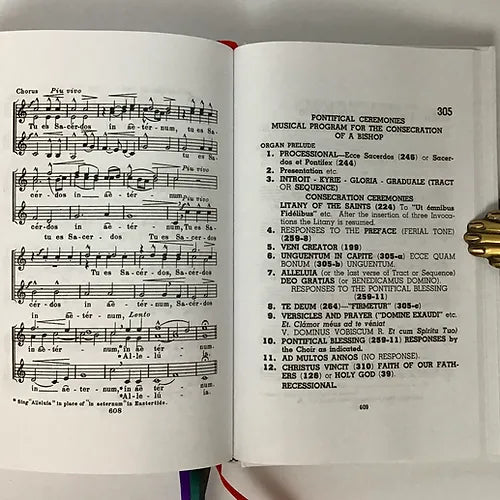 St. Gregory Hymnal (Traditional Catholic Choir Book)