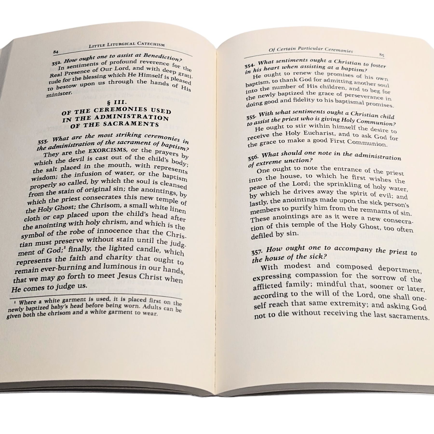 Little Liturgical Catechism — A Guide to the Traditional Roman Liturgy