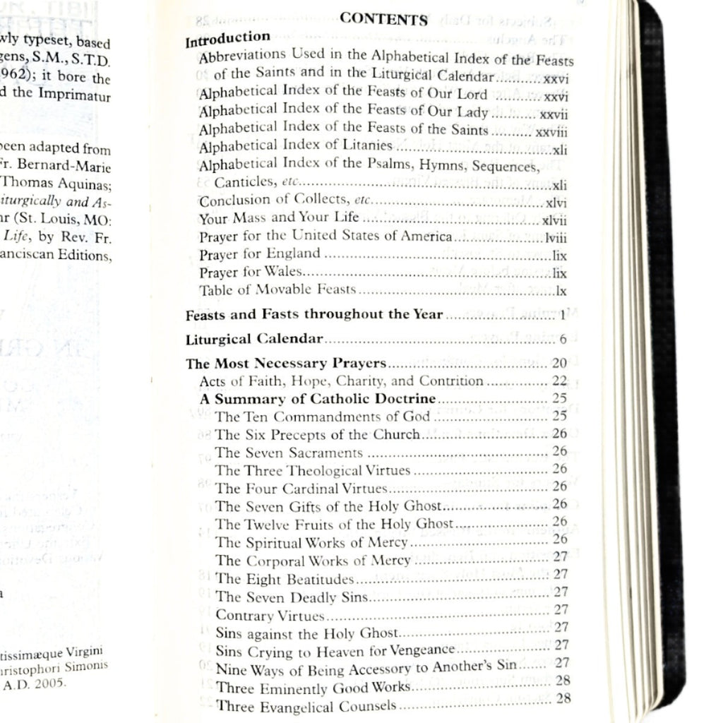 St. Andrew 1945 Latin Mass Daily Missal – Latin Mass Helper Store