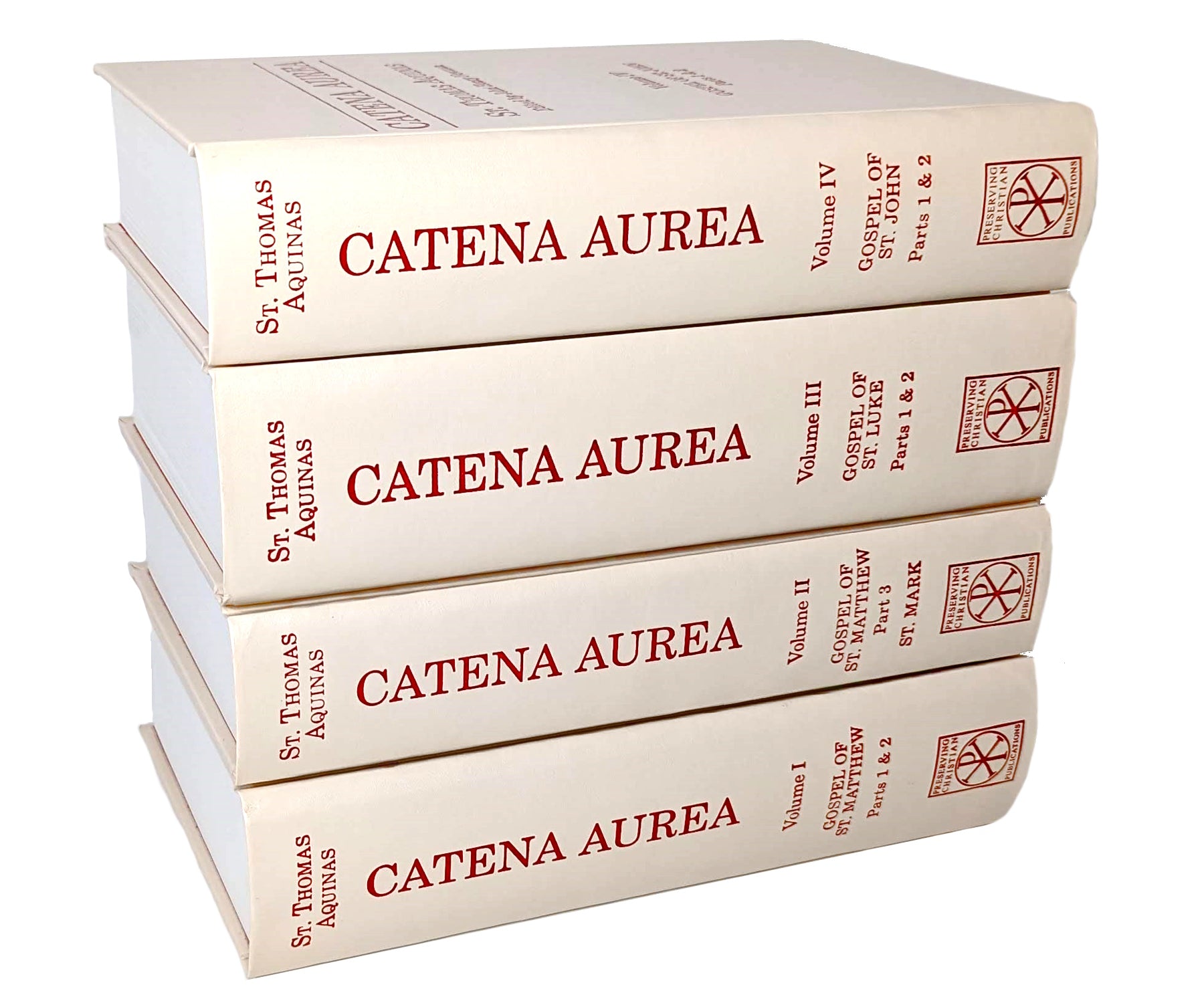 Catena Aurea Set) Aquinas' Commentary on the Four Gospels