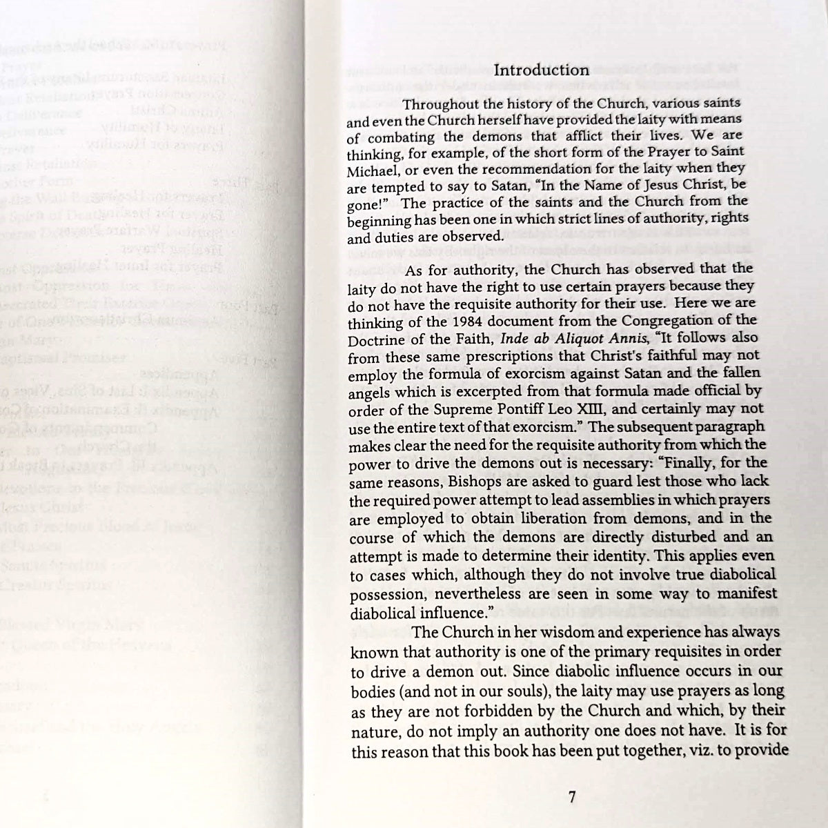 Deliverance Prayers - For Use by the Laity | Fr. Chad Ripperger - Latin ...