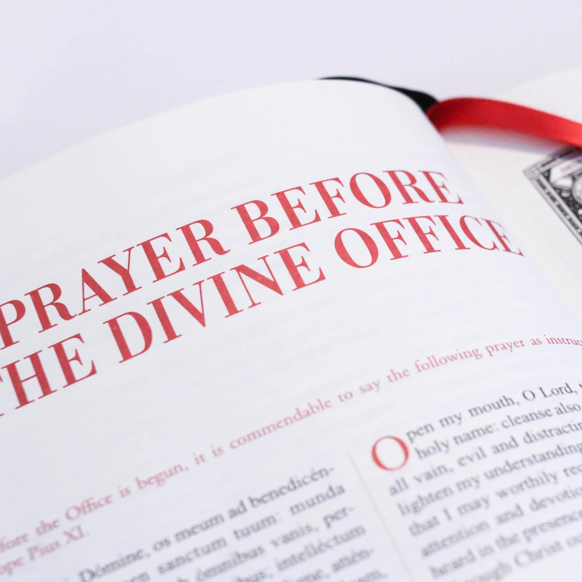 Divine Office (Officium Divinum, Latin & English)