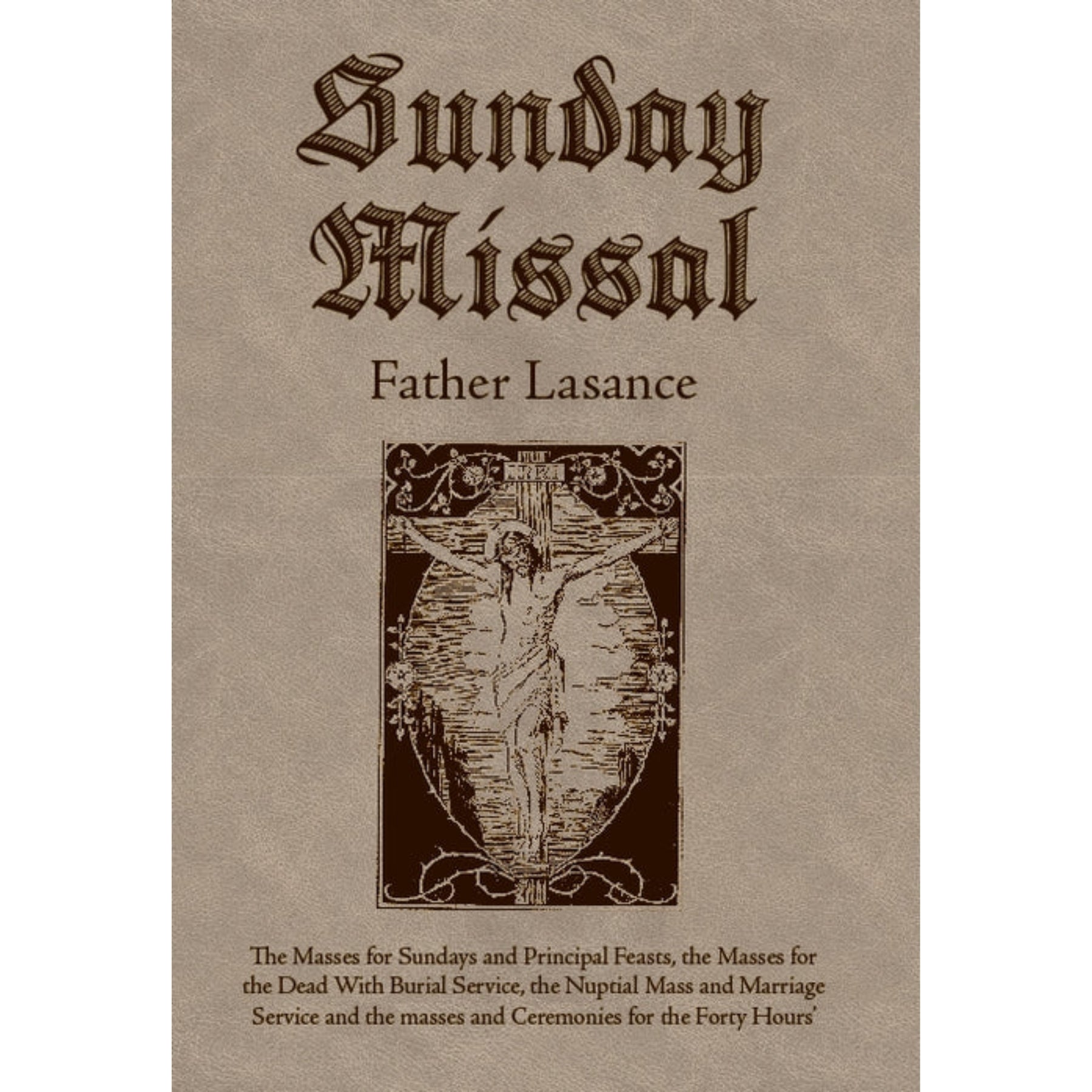 Fr. Lasance: Sunday Missal