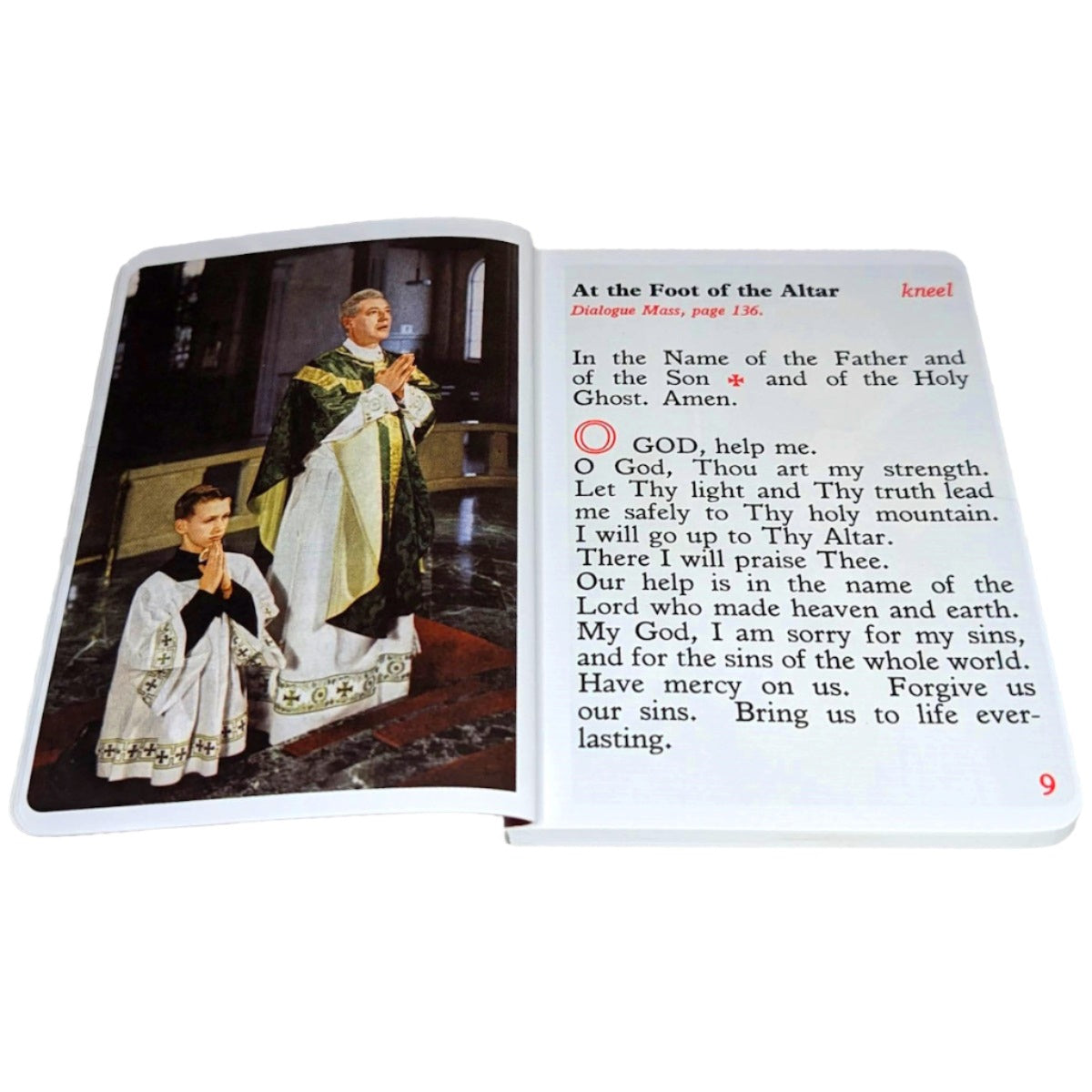 Latin Mass Picture Missal (Marian Children's Missal)