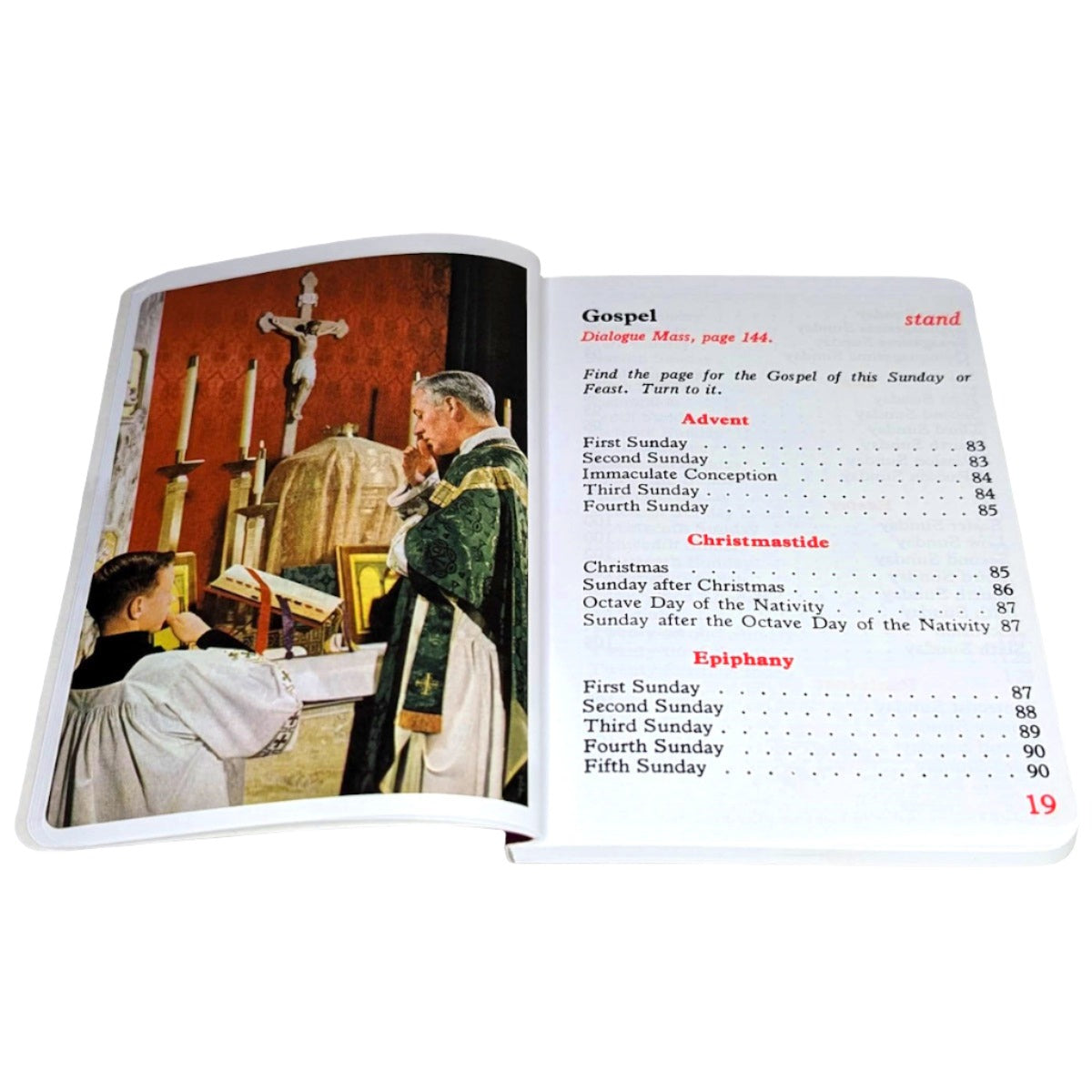 Latin Mass Picture Missal (Marian Children's Missal)