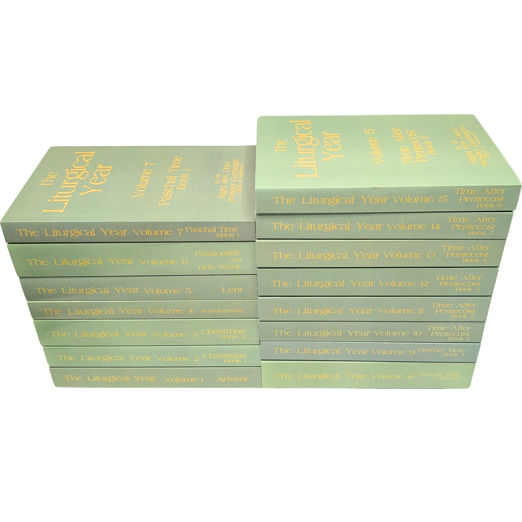 The Liturgical Year — Complete 15-Volume Set, Dom Prosper Guéranger