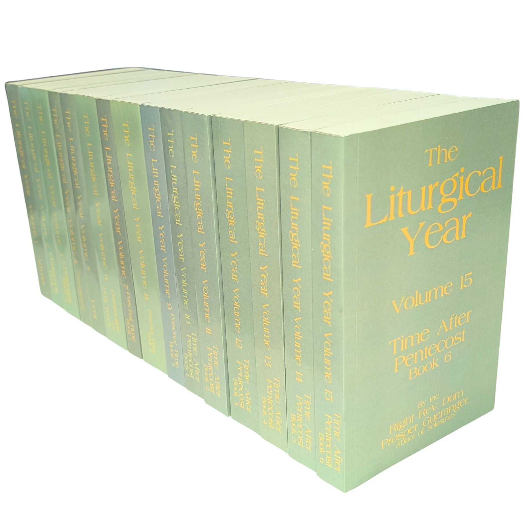 The Liturgical Year — Complete 15-Volume Set, Dom Prosper Guéranger