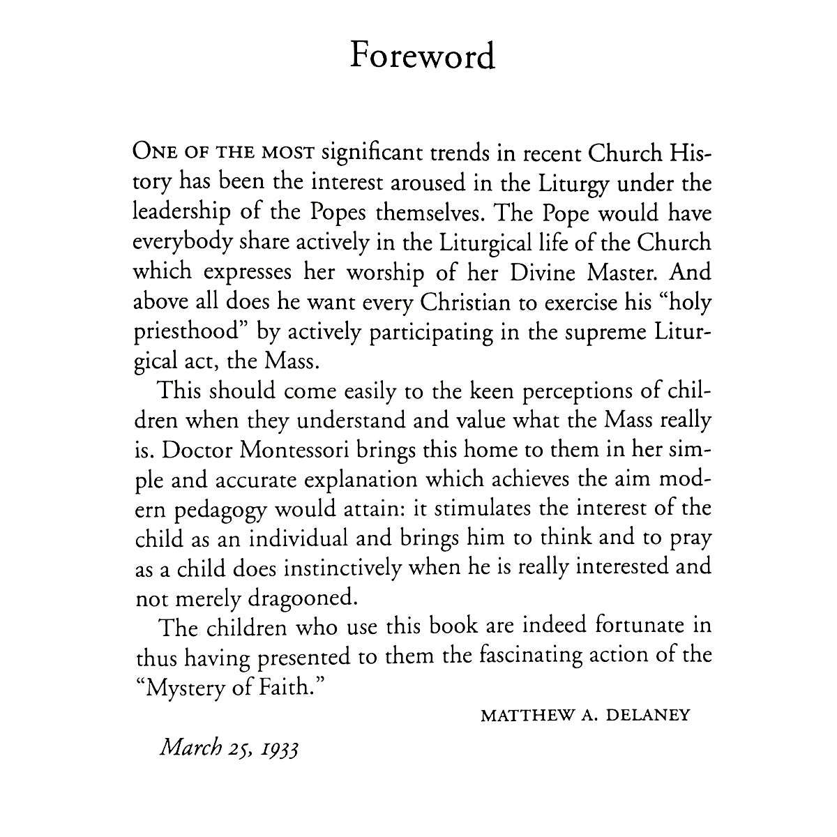 The Mass Explained to Children – Latin Mass Helper Store