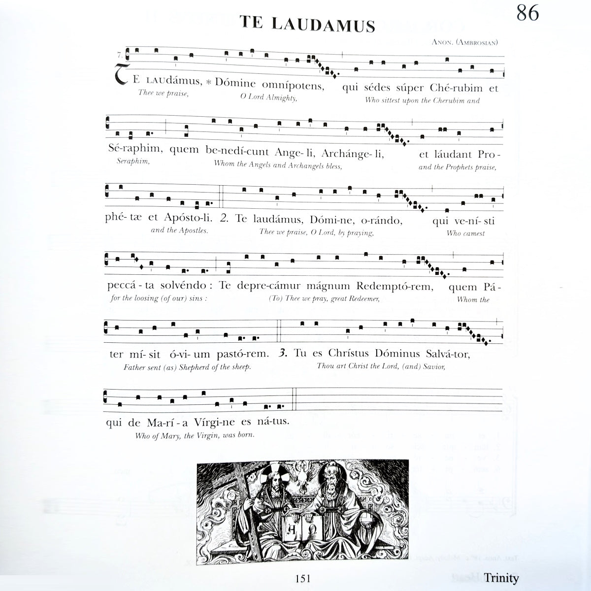 Traditional Catholic Hymnal for Choirs